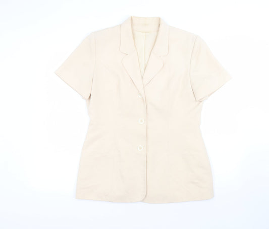 Womens UK Size 14 Dorothy Perkins Beige Jacket