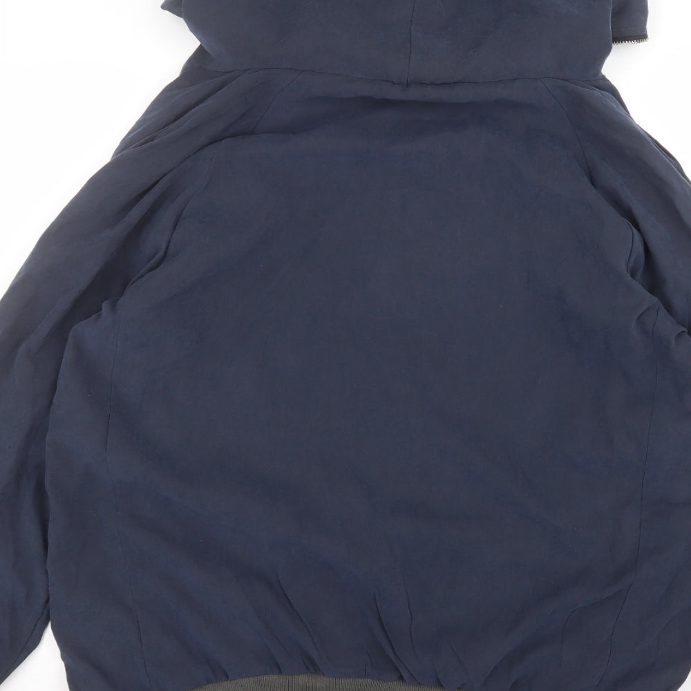 Mens UK Size M tessara Blue Parka Coat
