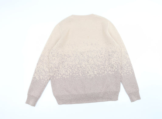 Womens UK Size L H&M Pink Pullover Jumper