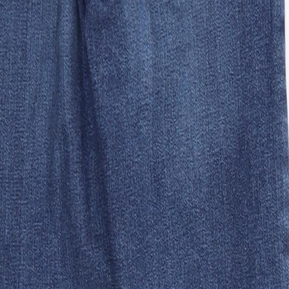 Mens UK Size 25 in Topshop Regular Fit Skinny Blue Jeans
