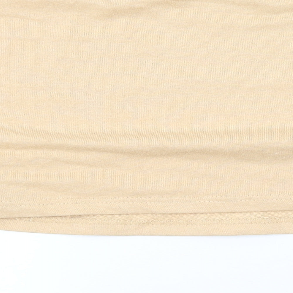 Womens UK Size 8 Missguided Beige Pullover Jumper