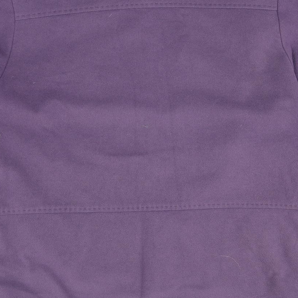 Preworn Womens Blue Overcoat Coat