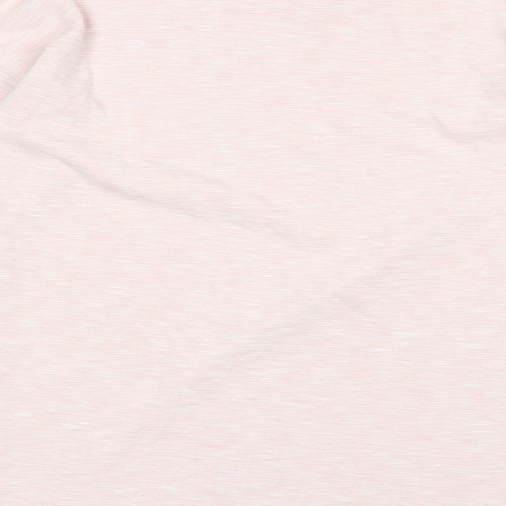 George Womens Pink Round Neck Polyester Pullover Jumper Size 10