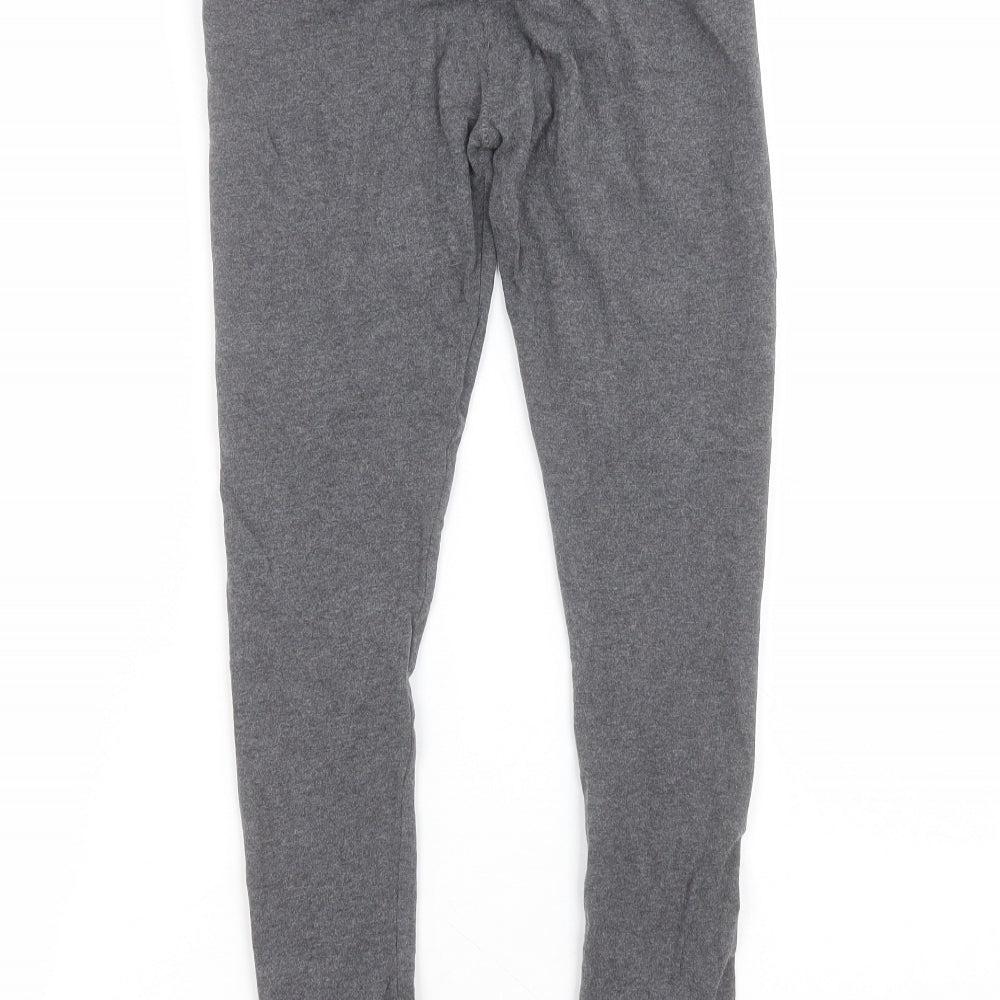NEXT Girls Grey Cotton Jegging Trousers Size 11 Years Regular