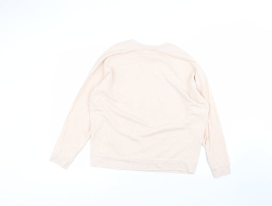 Womens UK Size S New Look Pink Pullover Jumper