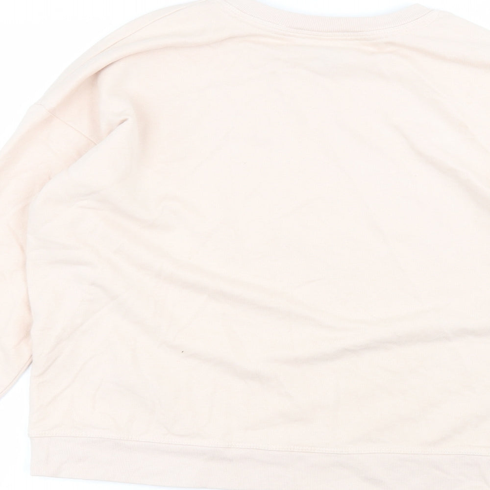 Womens UK Size S New Look Pink Pullover Jumper