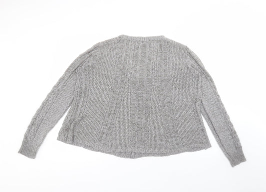 Womens UK Size M NEXT Grey Pullover Jumper