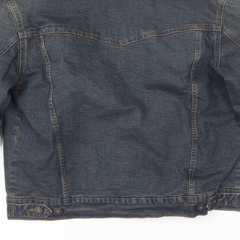 Womens UK Size 10 Marks and Spencer Blue Jacket