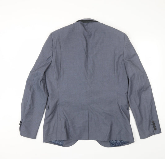 Mens UK Size 42 NEXT Regular Blue Suit Jacket