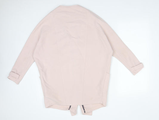 River Island Womens Pink  Polyester Jacket Blazer Size 10
