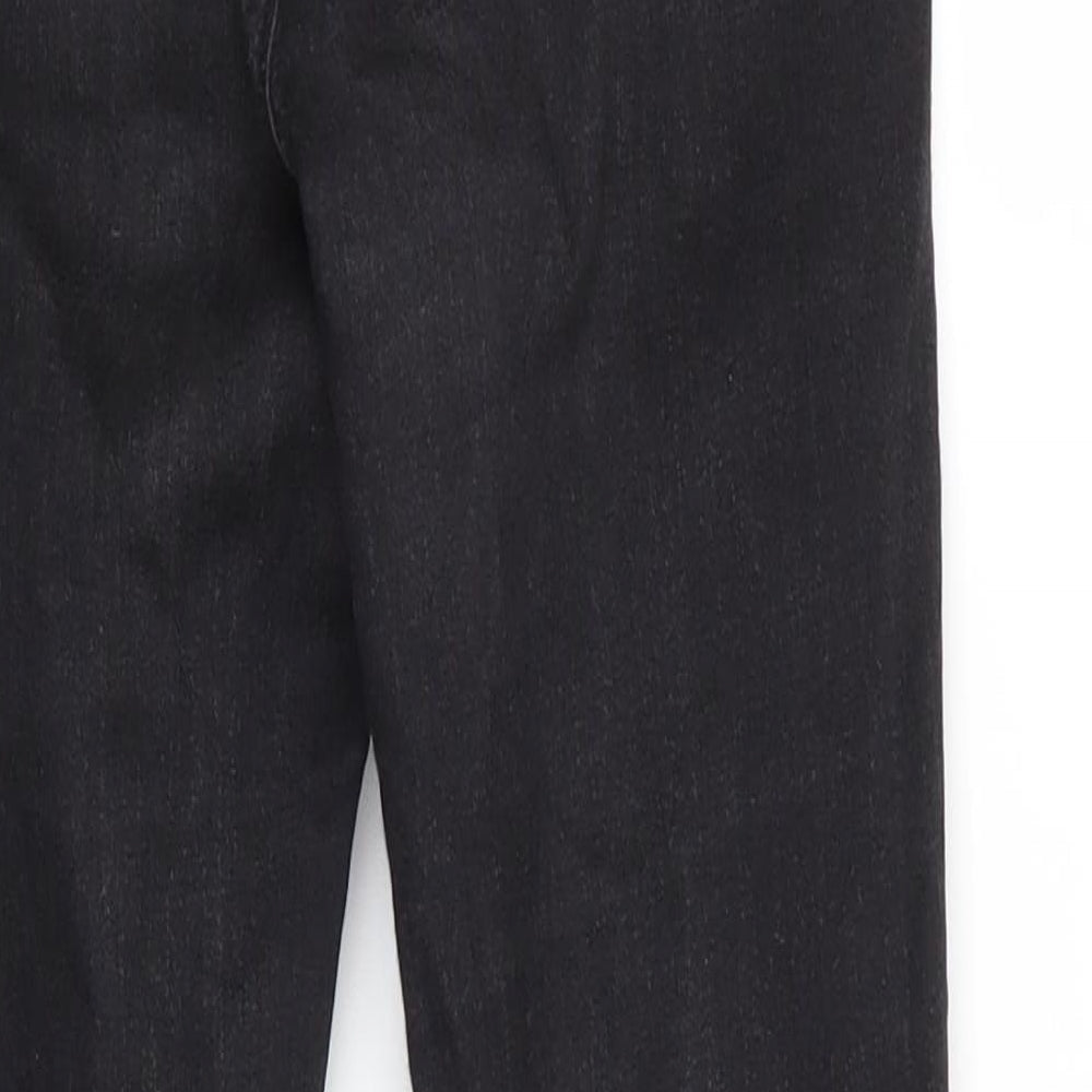 Mens UK Size 26 in Topshop Regular Fit Skinny Black Jeans