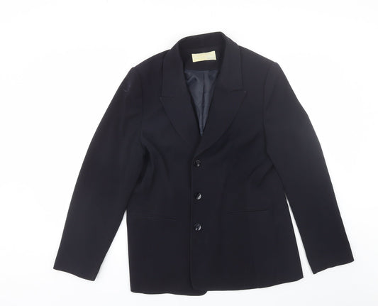 Womens UK Size 16 AMARANTO Blue Jacket
