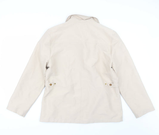 Womens UK Size 12 EWM Beige Jacket