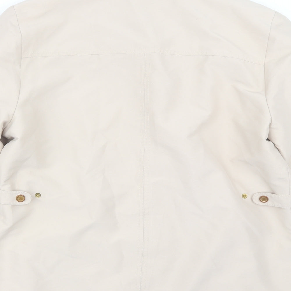 Womens UK Size 12 EWM Beige Jacket