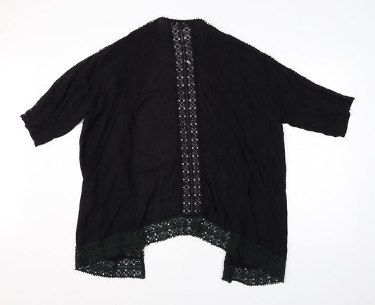 Womens UK Size 12 Select Black Cape Jumper