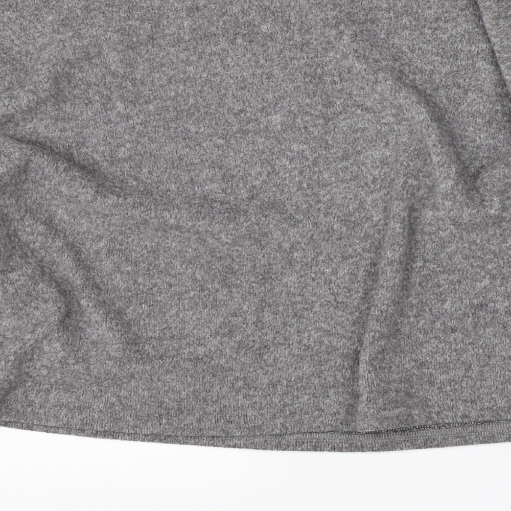 Womens UK Size S New Look Grey Pullover Jumper
