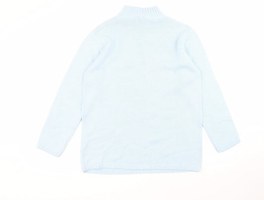 Womens UK Size 12 Olsen Blue Pullover Jumper