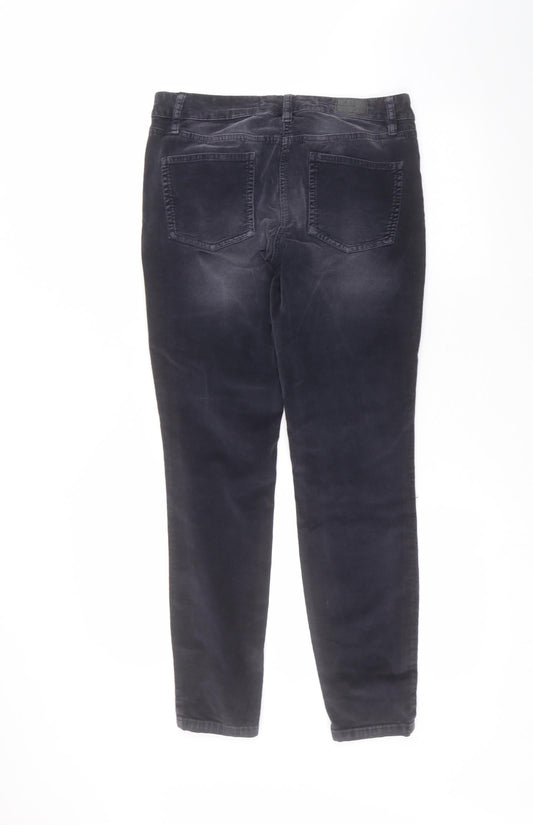 NEXT Womens Blue Cotton Straight Jeans Size 10 L27 in Regular