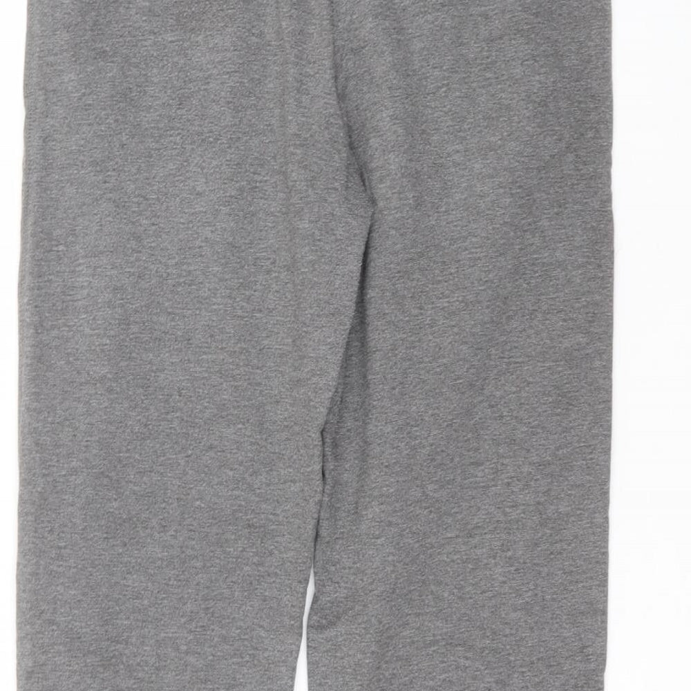 Matalan Womens Grey Cotton Sweatpants Trousers Size M L29 in Regular