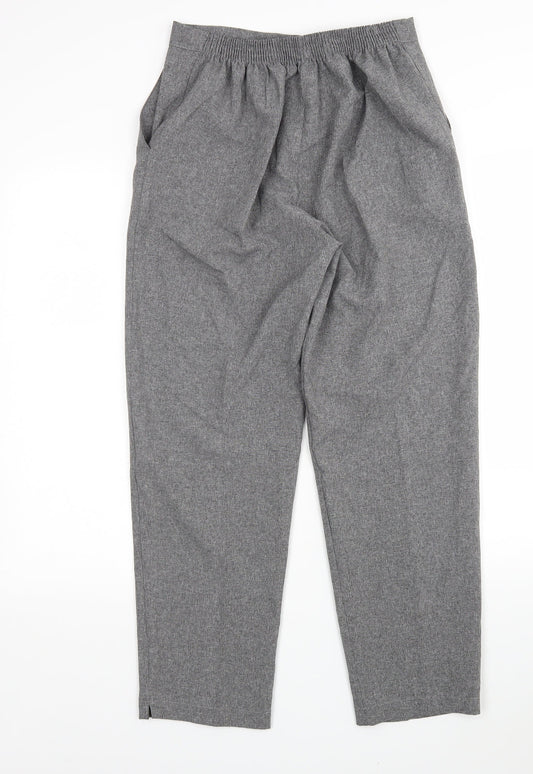 Womens UK Size 14 Emma Collection Regular Fit Grey Trousers
