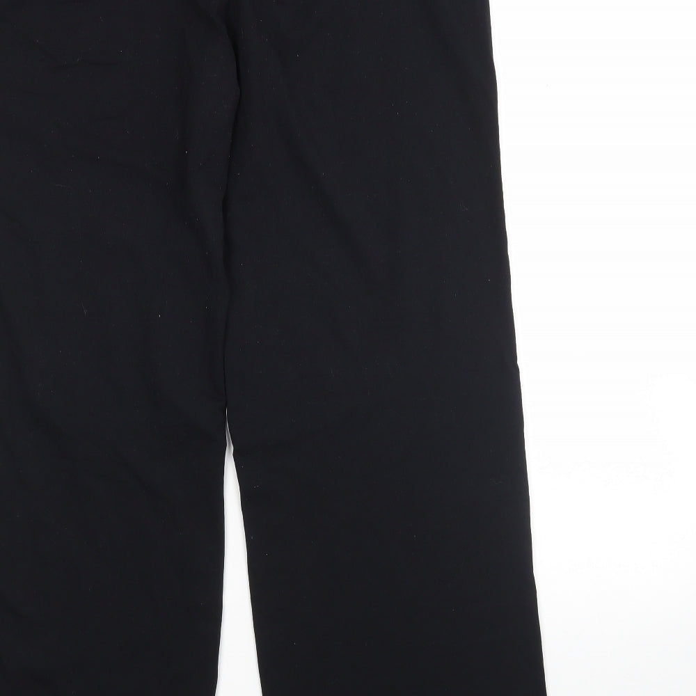 Pure Simple Sport Womens Black Sweatpants Trousers Size 14 L31 in Regular