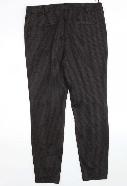 Womens UK Size 12 NEXT Regular Fit Multicoloured Trousers