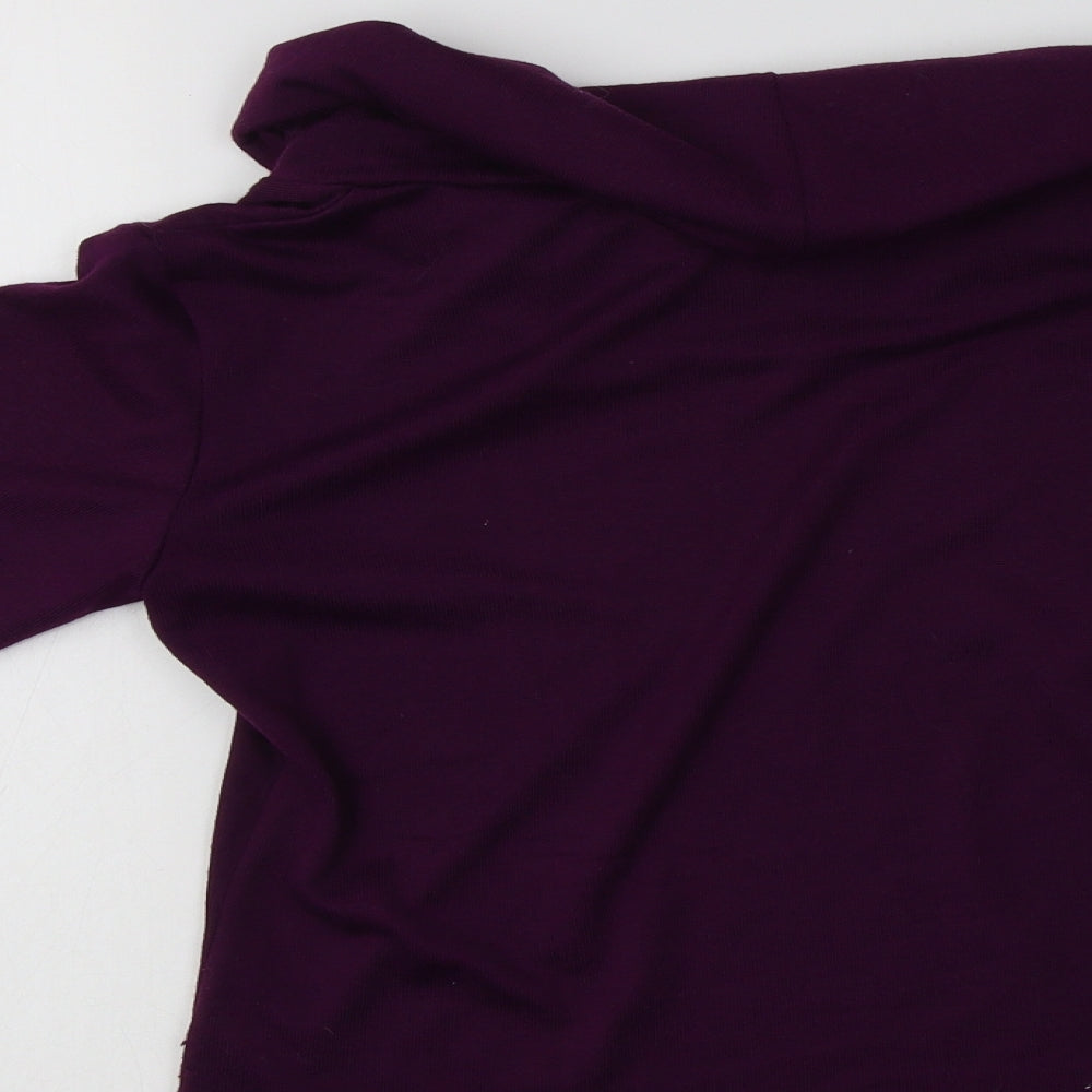 Womens UK Size 12 Classic Purple Pullover Jumper