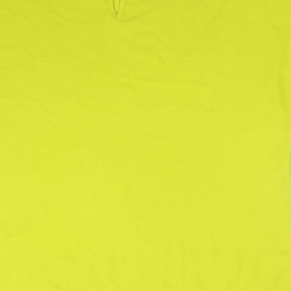 Womens UK Size 16 Dorothy Perkins Green Basic T-Shirt