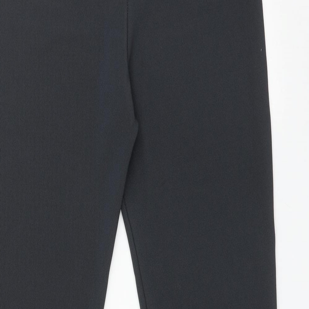 Womens UK Size XL Preworn Regular Fit Grey Trousers