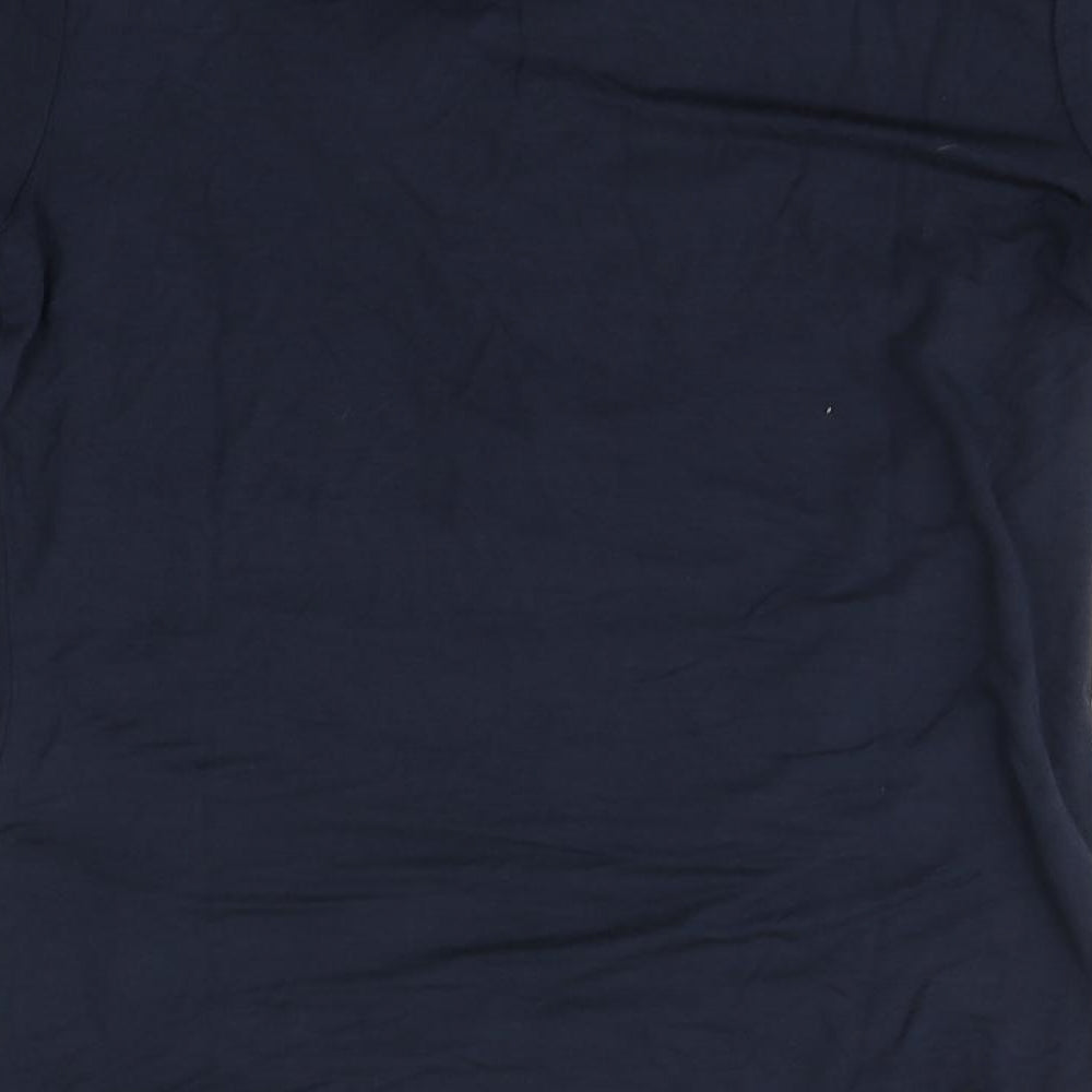 Womens UK Size 10 Monsoon Blue Basic T-Shirt