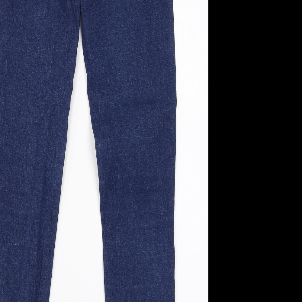 Womens UK Size 10 Preworn Regular Fit Jegging Blue Jeans