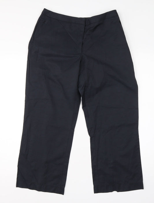 Womens UK Size 30 in Oasis Regular Fit Grey Trousers