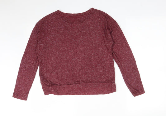 Primark Womens Red Viscose Basic T-Shirt Size XS Round Neck - HARRY POTTER. I DON'T GO LOOKING FOR TROUBLE TROUBLE USUALLY FINDS ME