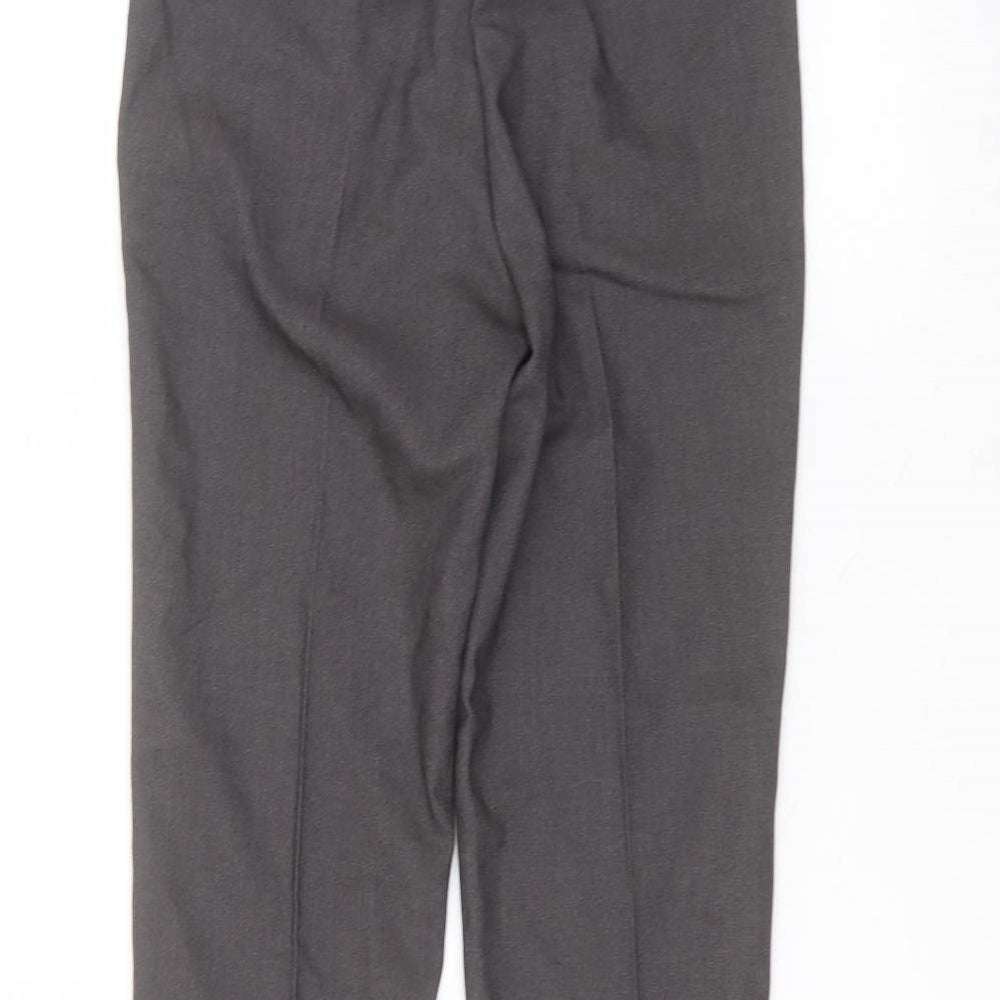 NEXT Girls Black Polyester Dress Pants Trousers Size 10 Years Regular