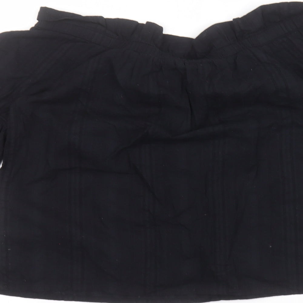 Womens UK Size 12 NEXT Black Basic T-Shirt