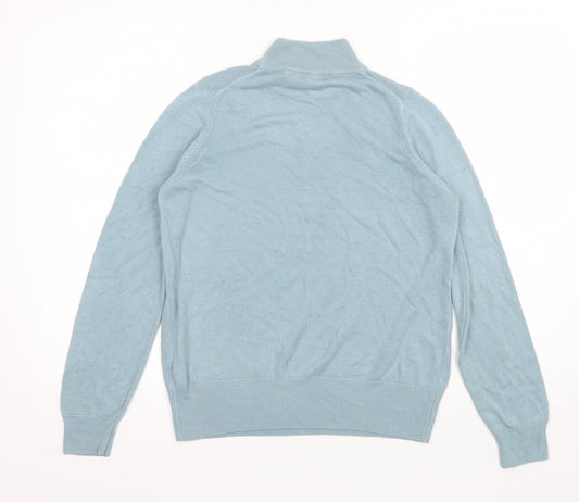 Womens UK Size 12 Marks and Spencer Blue Pullover Jumper