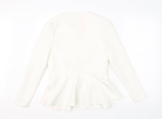 Womens UK Size 10 Love Label White Jacket