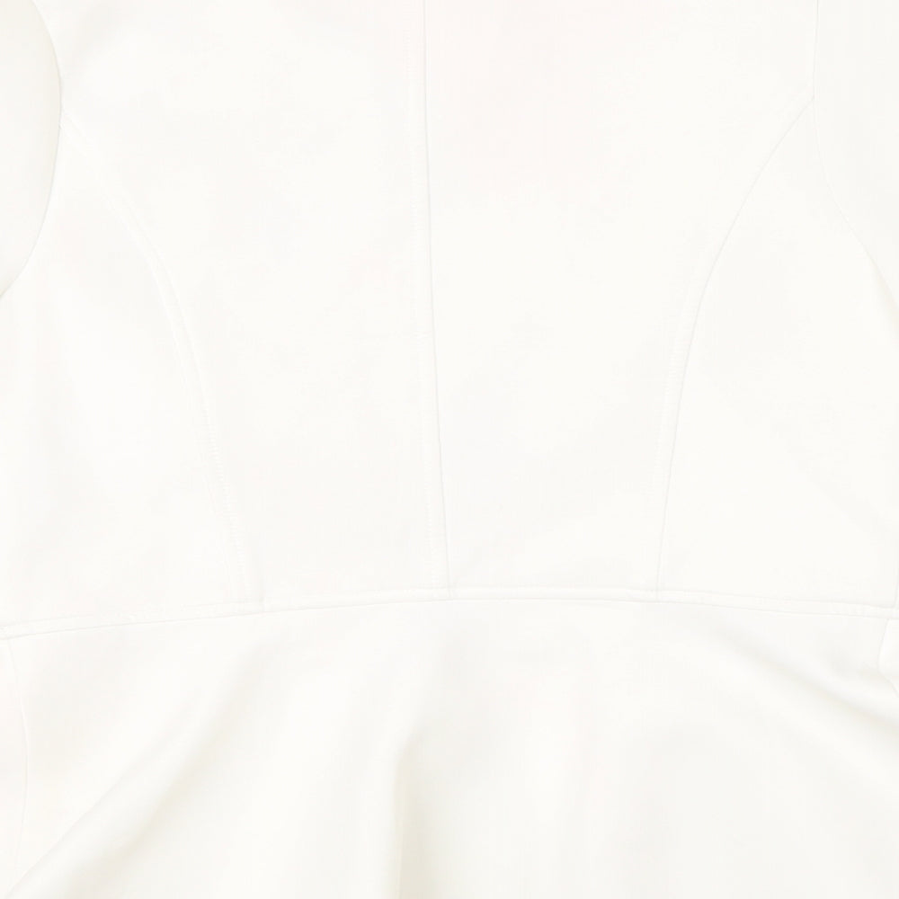 Womens UK Size 10 Love Label White Jacket