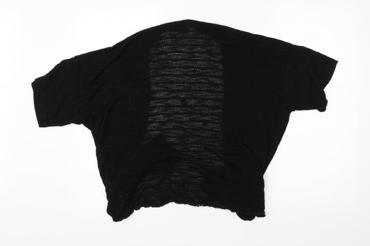 Womens UK Size M Dorothy Perkins Black Cardigan Jumper