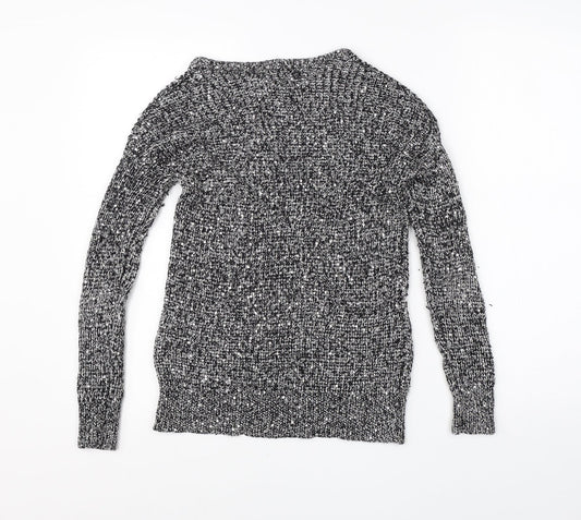 Womens UK Size 10 Atmoshpere Grey Pullover Jumper