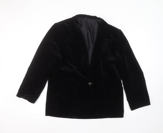Womens UK Size 14 House of Fraser Black Jacket