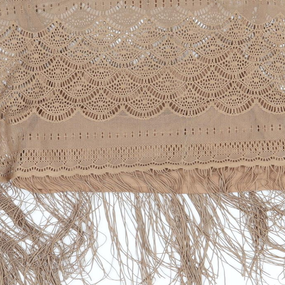Womens UK Size 12 Atmosphere Brown Basic Blouse