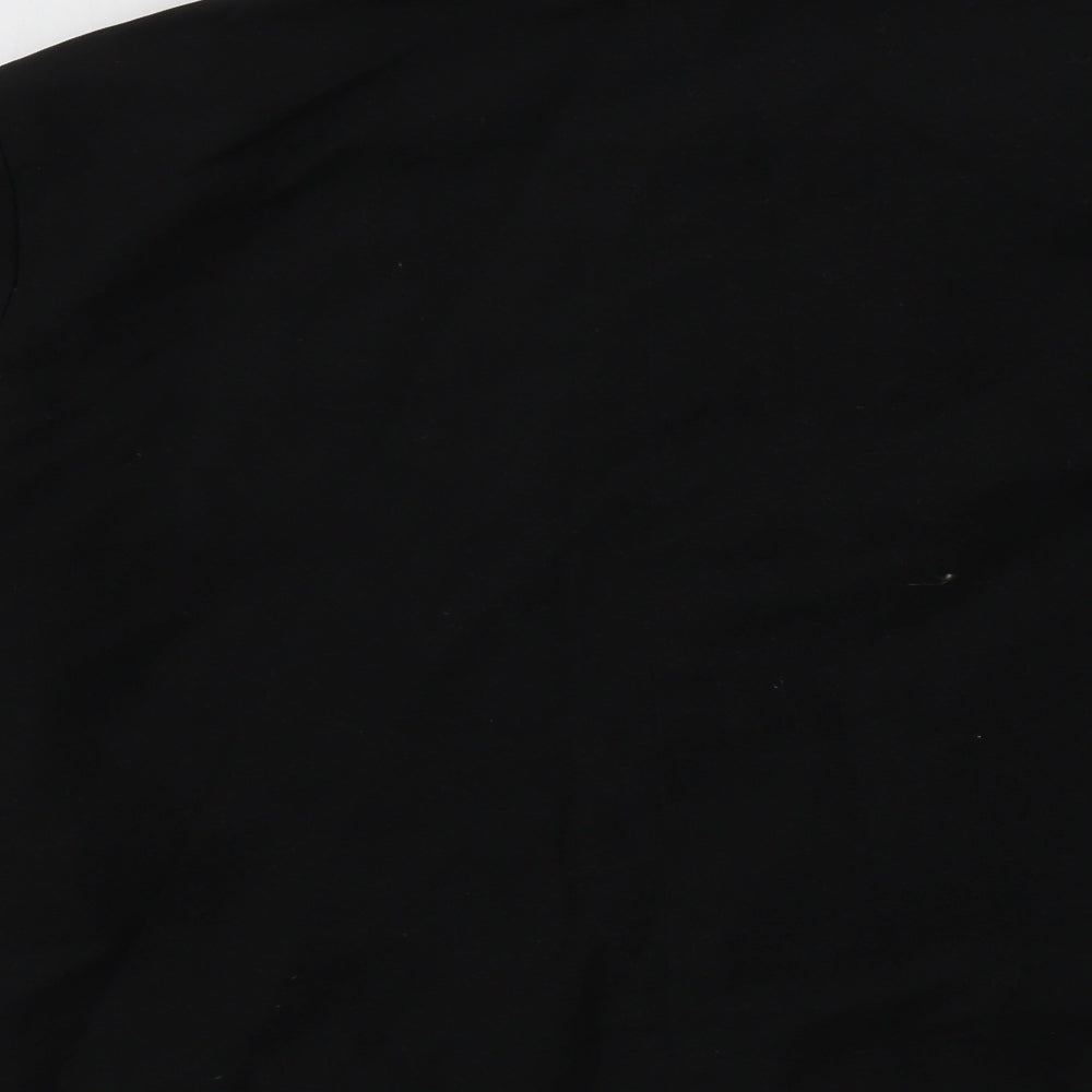 Brand and care label for E-vie women’s black jacket, size UK 16
