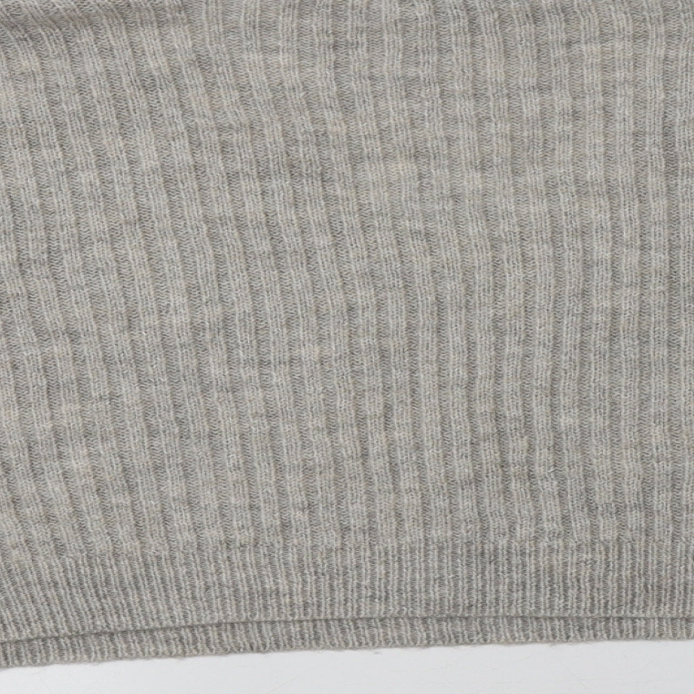 Womens UK Size M New Look Grey Pullover Jumper