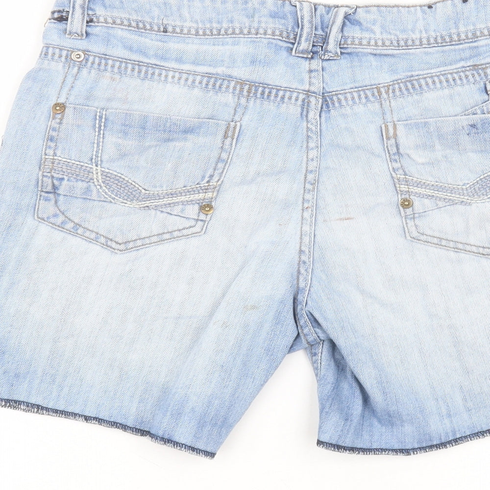 Womens UK Size 8 yesyes Regular Fit Bermuda Shorts