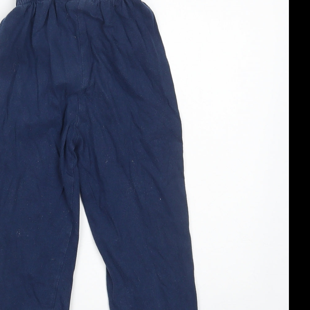 Paw Petrol Boys Blue 100% Cotton Sweatpants Trousers Size 2-3 Years Slim - Waist 16in; Inside leg 14in