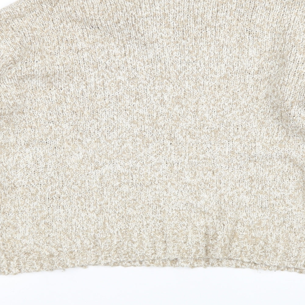 Womens UK Size S H&M Beige Pullover Jumper