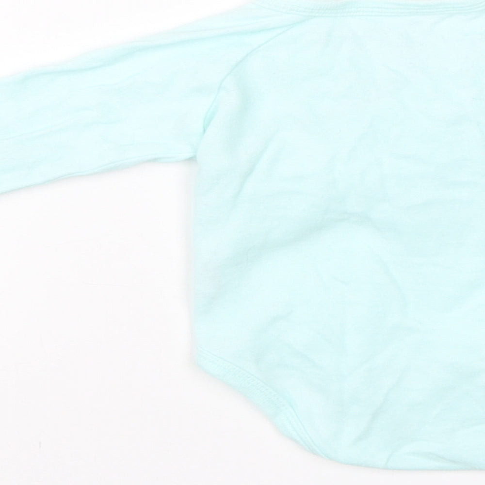 ZY Baby Green Cotton Romper One-Piece Size 3-6 Months