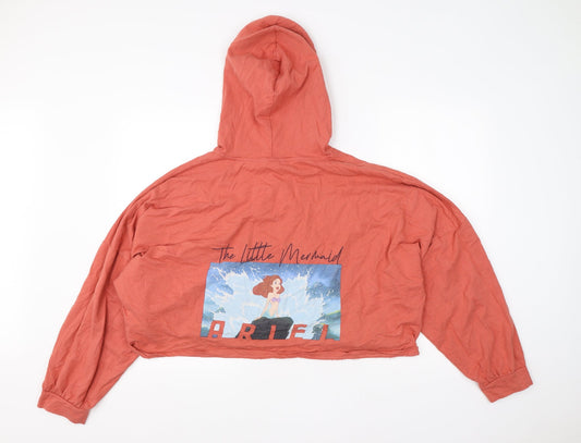Womens UK Size 14 Disney Red Shrug Hoodie