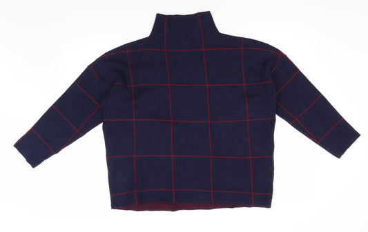 Womens UK Size L New Look Blue Pullover Jumper